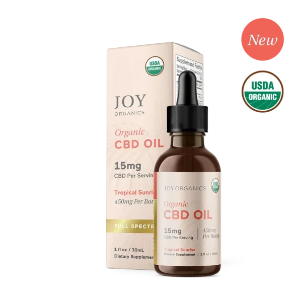 Tropical Sunrise: Organic Full Spectrum CBD Tincture